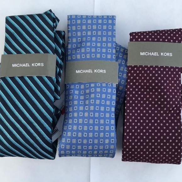 Michael Kors Other - (3) Michael Kors Silk Ties~ P03